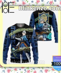 Blue Rose Charlotte Roselei Black Clover Anime Personalized T-shirt, Hoodie, Long Sleeve, Bomber Jacket a