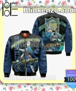 Blue Rose Charlotte Roselei Black Clover Anime Personalized T-shirt, Hoodie, Long Sleeve, Bomber Jacket c