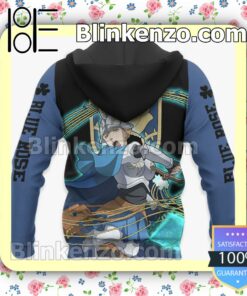 Blue Rose Charlotte Roselei Black Clover Anime Personalized T-shirt, Hoodie, Long Sleeve, Bomber Jacket x