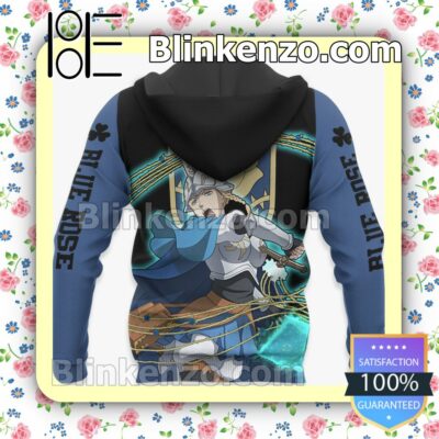 Blue Rose Charlotte Roselei Black Clover Anime Personalized T-shirt, Hoodie, Long Sleeve, Bomber Jacket x