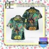 Boba Fett Star Wars Green Galaxy Summer Hawaiian Shirt