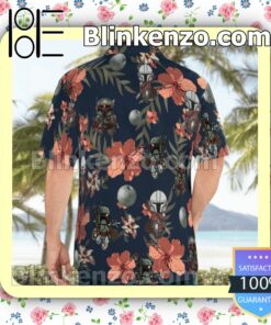 Boba Fett Star Wars Hibiscus Tropical Hawaiian Shirts, Swim Trunks a