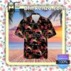 Bon Jovi Rock Band Floral Pattern Summer Hawaiian Shirt, Mens Shorts