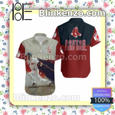 Boston Red Sox Dustin Pedroia 15 Legend Summer Shirt