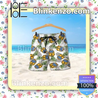 Bud Light Funny Pineapple Unisex Summer Hawaiian Shirt b