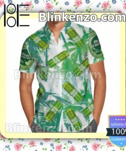 Bud Light Lime Summer Hawaiian Shirt, Mens Shorts