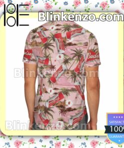 Budweiser Summer Hawaiian Shirt, Mens Shorts a