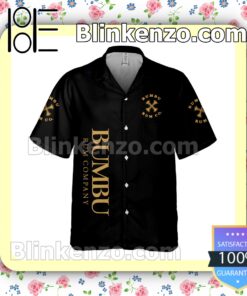 Bumbu Rum Co. Black Summer Hawaiian Shirt a