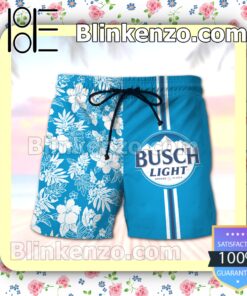 Busch Light Combo s Blue Summer Hawaiian Shirt b