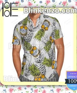 Busch Light Funny Pineapple Summer Hawaiian Shirt