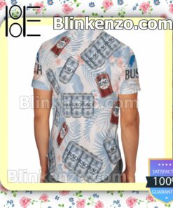 Busch Light Summer Hawaiian Shirt, Mens Shorts a