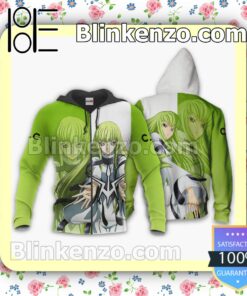 C.C. Code Geass Anime Personalized T-shirt, Hoodie, Long Sleeve, Bomber Jacket