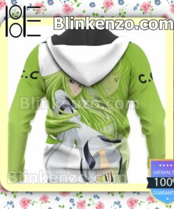 C.C. Code Geass Anime Personalized T-shirt, Hoodie, Long Sleeve, Bomber Jacket x