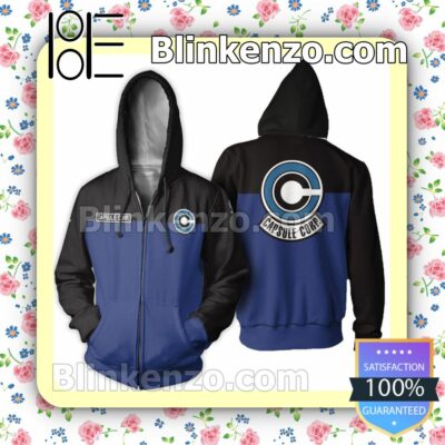 Capsule Corp Costume Of Dragon Ball Anime Personalized T-shirt, Hoodie, Long Sleeve, Bomber Jacket