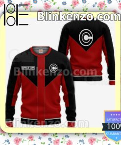 Capsule Corp Uniform Dragon Ball Anime Personalized T-shirt, Hoodie, Long Sleeve, Bomber Jacket a