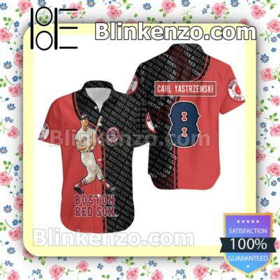 Carl Yastrzemski 8 Boston Red Sox Summer Shirt