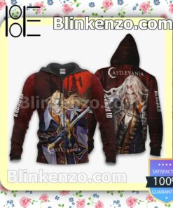 Castlevania Alucard Anime Merch Stores Personalized T-shirt, Hoodie, Long Sleeve, Bomber Jacket