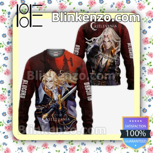 Castlevania Alucard Anime Merch Stores Personalized T-shirt, Hoodie, Long Sleeve, Bomber Jacket a