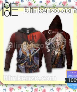 Castlevania Alucard Anime Merch Stores Personalized T-shirt, Hoodie, Long Sleeve, Bomber Jacket b