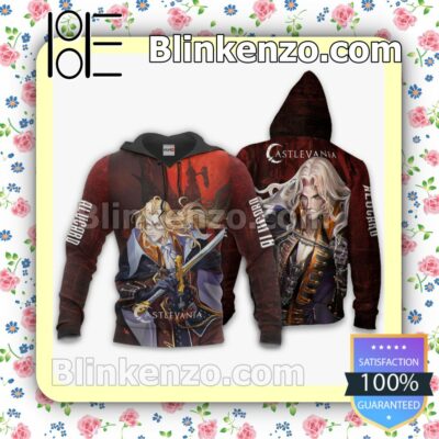 Castlevania Alucard Anime Merch Stores Personalized T-shirt, Hoodie, Long Sleeve, Bomber Jacket b