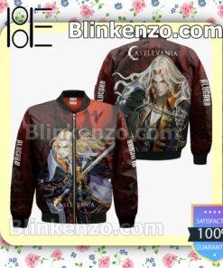 Castlevania Alucard Anime Merch Stores Personalized T-shirt, Hoodie, Long Sleeve, Bomber Jacket c