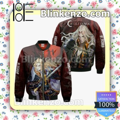 Castlevania Alucard Anime Merch Stores Personalized T-shirt, Hoodie, Long Sleeve, Bomber Jacket c