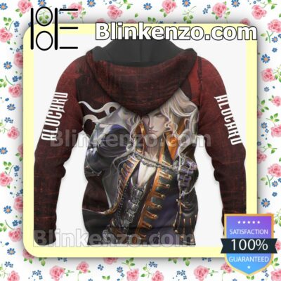 Castlevania Alucard Anime Merch Stores Personalized T-shirt, Hoodie, Long Sleeve, Bomber Jacket x