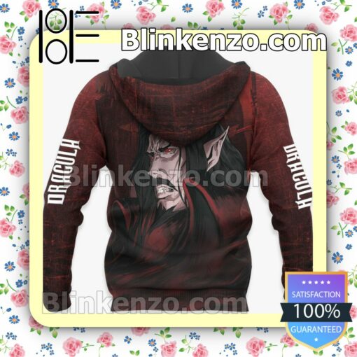 Castlevania Dracula Anime Merch Stores Personalized T-shirt, Hoodie, Long Sleeve, Bomber Jacket x