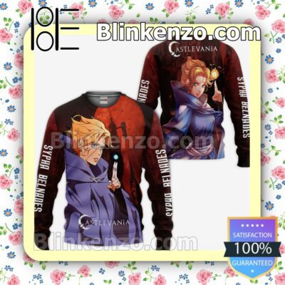 Castlevania Sypha Belnades Anime Merch Stores Personalized T-shirt, Hoodie, Long Sleeve, Bomber Jacket a