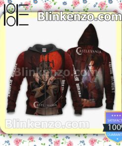 Castlevania Trevor Belmont Anime Merch Stores Personalized T-shirt, Hoodie, Long Sleeve, Bomber Jacket