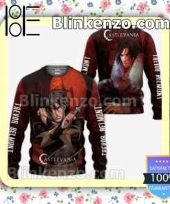Castlevania Trevor Belmont Anime Merch Stores Personalized T-shirt, Hoodie, Long Sleeve, Bomber Jacket a