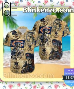 Chicago Bears Pirates Mens Shirt, Swim Trunk a