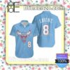 Chicago Bulls Zach Lavine 8 Edition Blue Jersey Inspired Summer Shirt