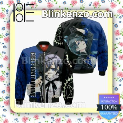 Ciel Phantomhive Black Butler Anime Personalized T-shirt, Hoodie, Long Sleeve, Bomber Jacket c