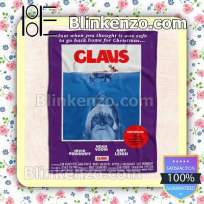 Claus Just When You Thought It Was Safe To Go Back Home For Christmas Customized Handmade Blankets a