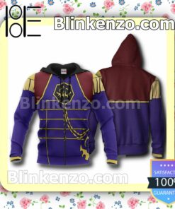 Code Geass Charles Zi Britannia Costume Anime Personalized T-shirt, Hoodie, Long Sleeve, Bomber Jacket