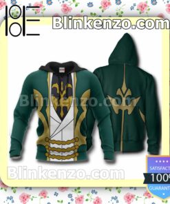 Code Geass Gino Weinberg Costume Anime Personalized T-shirt, Hoodie, Long Sleeve, Bomber Jacket b