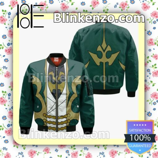 Code Geass Gino Weinberg Costume Anime Personalized T-shirt, Hoodie, Long Sleeve, Bomber Jacket c