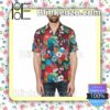Colorful Tropical Flower Summer Shirts