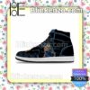 Cool Classic My Hero Academia Best Jeanist Solid Color Line Air Jordan 1 Mid Shoes