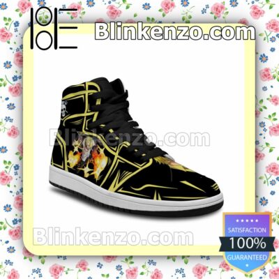 Cool Classic Vinsmoke Sanji Diable Jambe Custom Anime One Piece Solid Color Line Air Jordan 1 Mid Shoes a