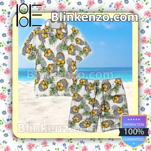 Corona Extra Pineapple Unisex Summer Hawaiian Shirt a