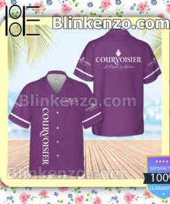 Courvoisier Cognac Purple Summer Hawaiian Shirt