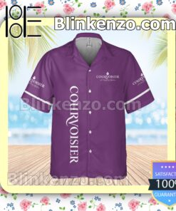 Courvoisier Cognac Purple Summer Hawaiian Shirt a