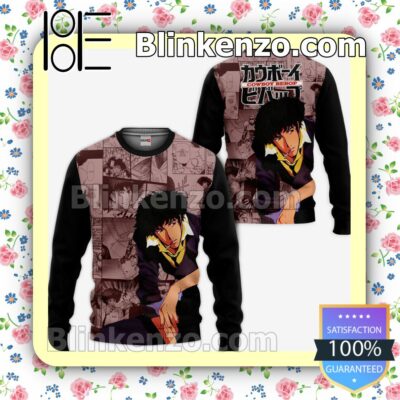 Cowboy Bebop Spike Spiegel Anime Manga Personalized T-shirt, Hoodie, Long Sleeve, Bomber Jacket a