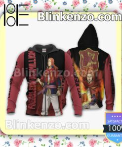 Crimson Lion Fuegoleon Vermillion Black Clover Anime Personalized T-shirt, Hoodie, Long Sleeve, Bomber Jacket