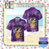 Crown Royal Aloha From Hawaii Purple Summer Hawaiian Shirt