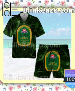 Crown Royal Apple Green Summer Hawaiian Shirt