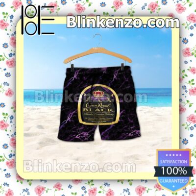 Crown Royal Black Summer Hawaiian Shirt b