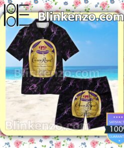 Crown Royal Fine De Luxe Summer Hawaiian Shirt a